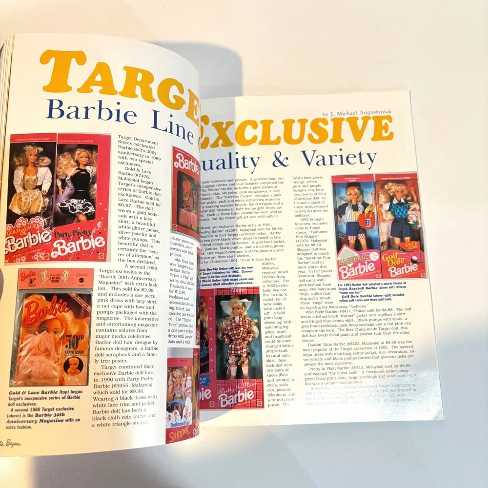 Barbie Bazaar Magazine January February 1997 Collector Guide Price Guide George